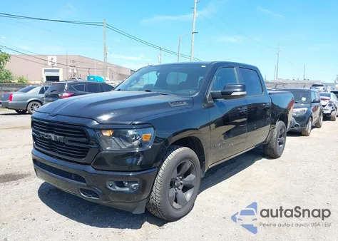 2019 Ram 1500 Big Horn/Lone Star 4X4 5'7 Box из США, поврежденный, VIN 1C6RRFFG0KN695243